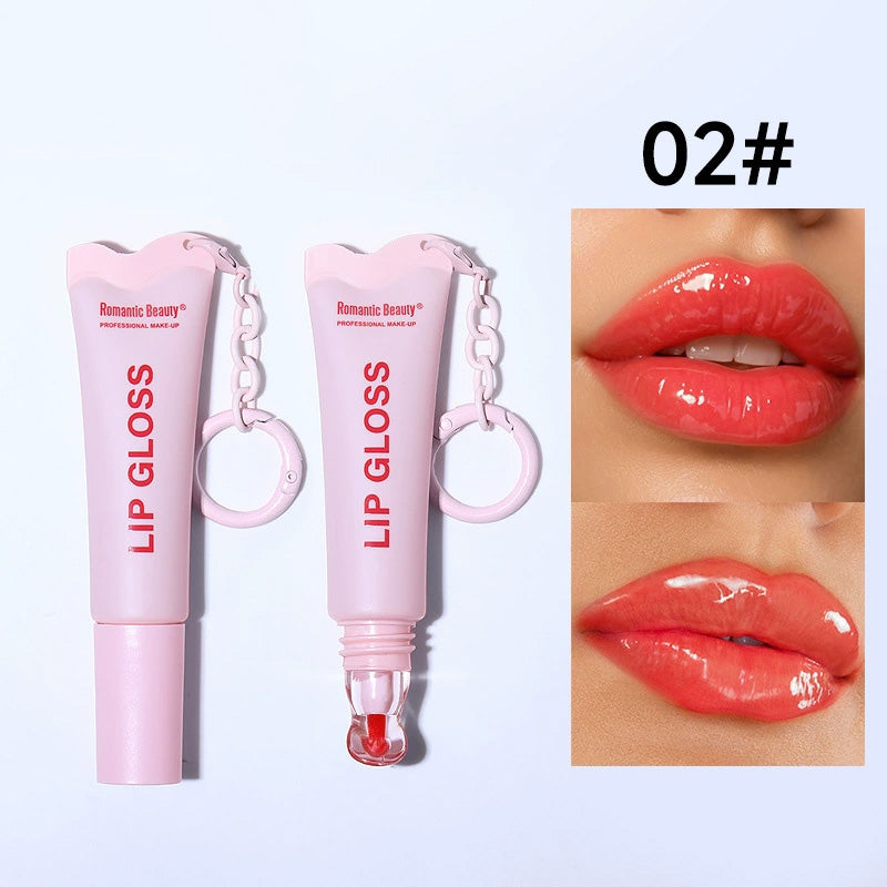 Crystal Glaze Moisturizing Lip Gloss - Hydrating Jelly, Long Lasting Waterproof Plumping Lip Gloss（2）