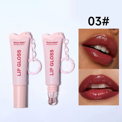Crystal Glaze Moisturizing Lip Gloss - Hydrating Jelly, Long Lasting Waterproof Plumping Lip Gloss（2）